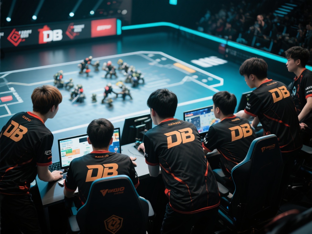 在电竞赛场上，团队协作和战术布局是决定成败的关键。