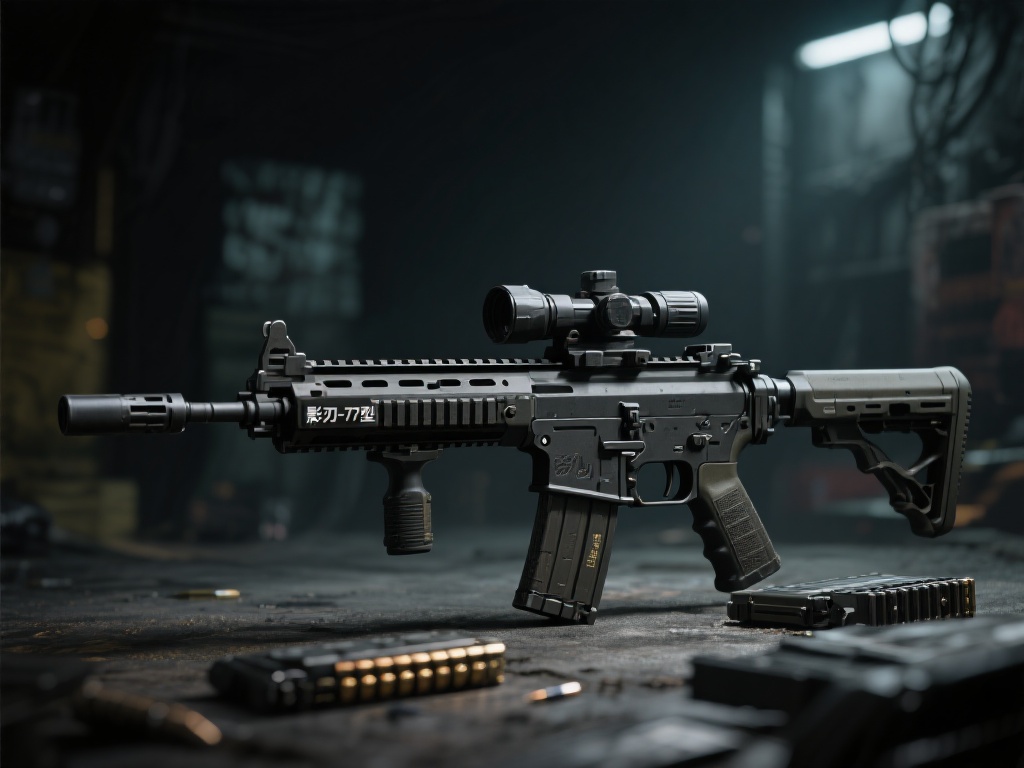 DB电竞暗区装备推荐与选择指南大全 突击步枪系列:突击步枪在暗区环境中表现极为出色,推
