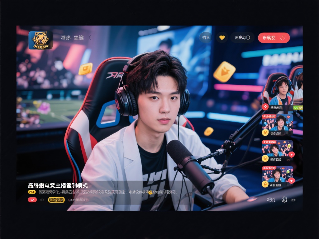 电竞主播盈利模式
电竞主播更多的是通过直播平台进
